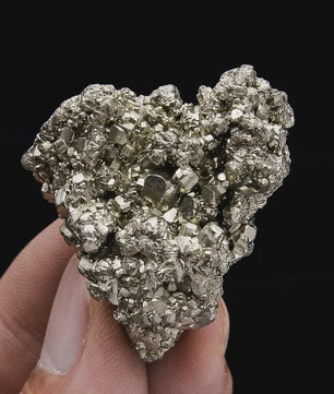Natuurlijke Peru Pyriet Kristal Cluster - Uniek Mineraal voor Huisdecoratie & Energie