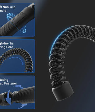 UMAY Draadloze Fitness Battle Rope - Krachttraining voor Core, Bovenlichaam & Full Body