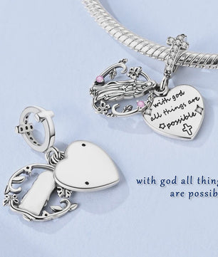 925 Sterling Zilver Bedels voor Armband - Bow, Kruis, Levensboom - DIY Sieraden