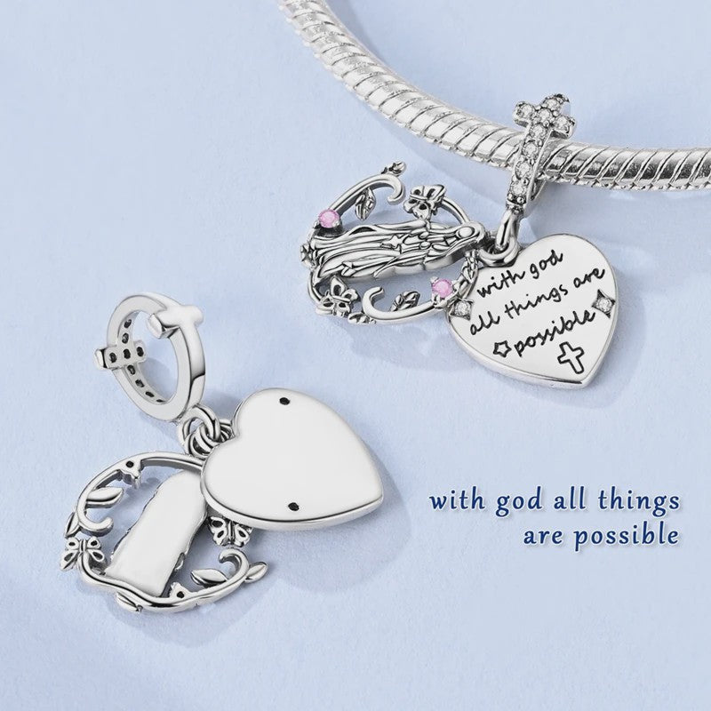 925 Sterling Zilver Bedels voor Armband - Bow, Kruis, Levensboom - DIY Sieraden
