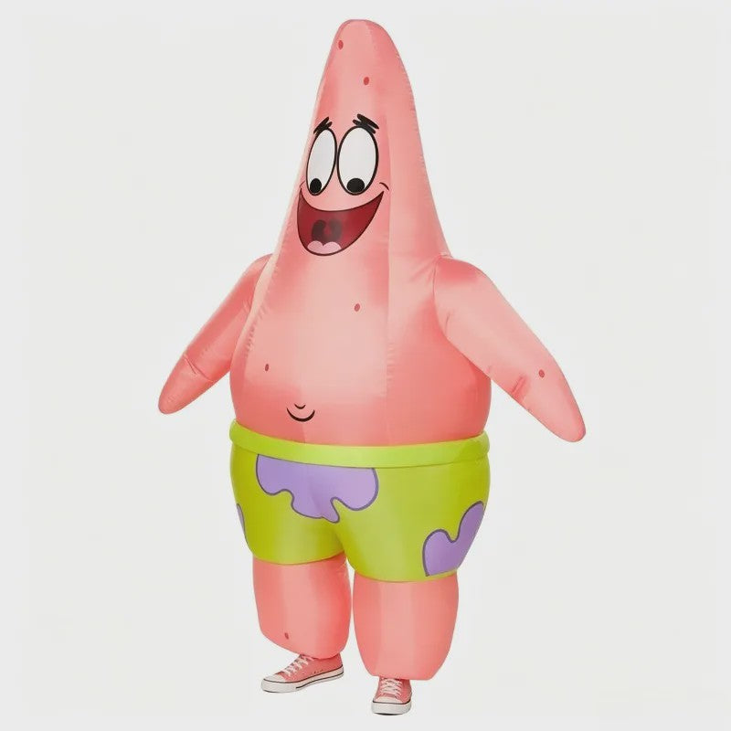 Opblaasbaar Ster Kostuum - Patrick Ster Stijl - Feest & Halloween