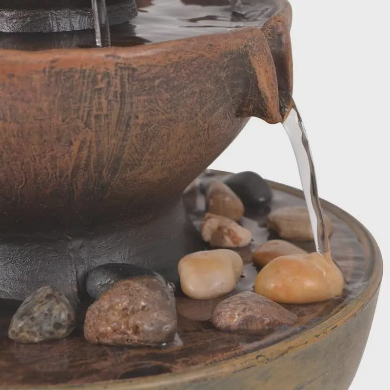 Decoratieve Binnenfontein met Pomp - Polyresin