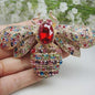 Luxe Bijen Broche met Kristallen - Vintage Baroque Stijl
