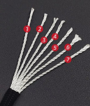 Sterk 7-Core Paracord 550lb (4mm) - Veelzijdig Touw voor Outdoor & Survival