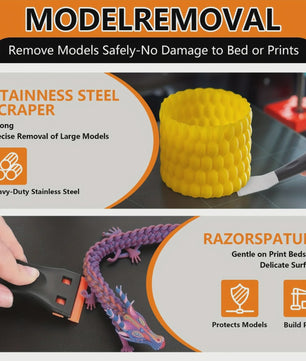 33-delige 3D Printer Gereedschapskit: Essentiële Accessoires voor FDM/SLA Printers