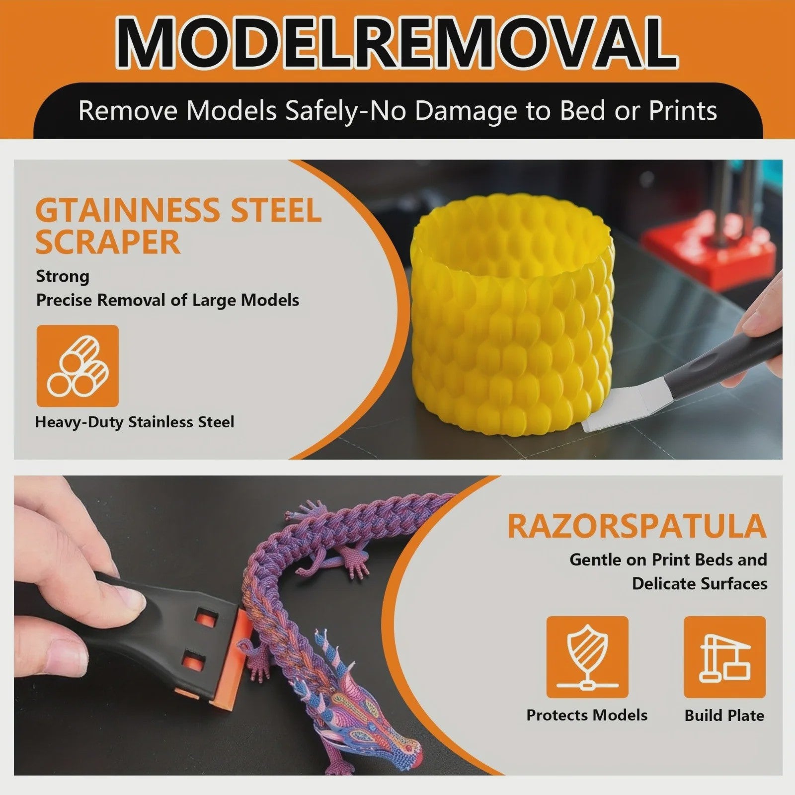 33-delige 3D Printer Gereedschapskit: Essentiële Accessoires voor FDM/SLA Printers