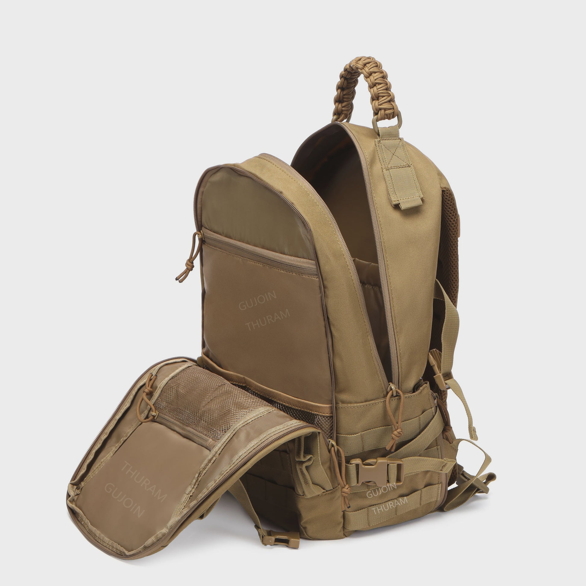 38L Tactische Rugzak - Waterdicht, MOLLE Systeem, Grote Capaciteit voor Outdoor & Reizen