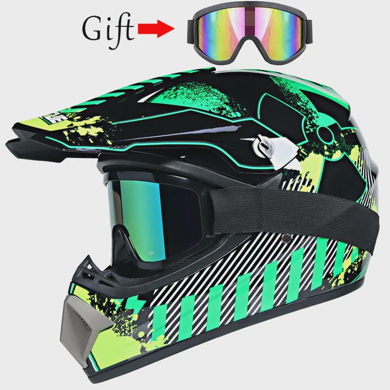Off-Road Motorcross Helm voor Kinderen & Jongeren - Veilig & Stijlvol