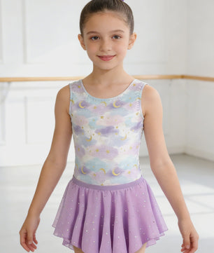 Meisjes Gymnastiek & Ballet Leotard Jurk met Afneembare Rok en Opbergtas | Leeftijd 5-11 Jaar