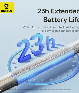 Baseus Stylus Pen: Draadloos Opladen, Magnetisch, 23u Batterij - Voor iPad Pro/Air/Mini
