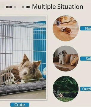 Extra Grote Luxe Hondenslaapbank - Super Zacht en Dik Pluche Hondenkussen