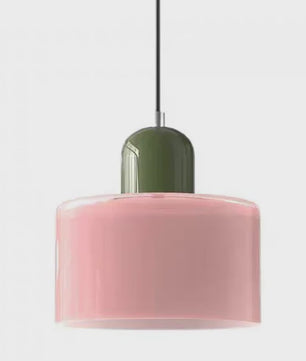 Moderne Glazen Hanglamp E27 - Sfeervolle Verlichting voor Slaapkamer, Nachtkastje of Bar