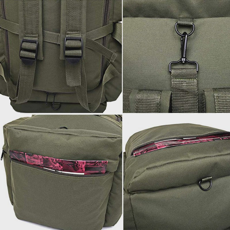 100L Grote Reistas Backpack - Waterbestendig & Duurzaam voor Outdoor Avonturen