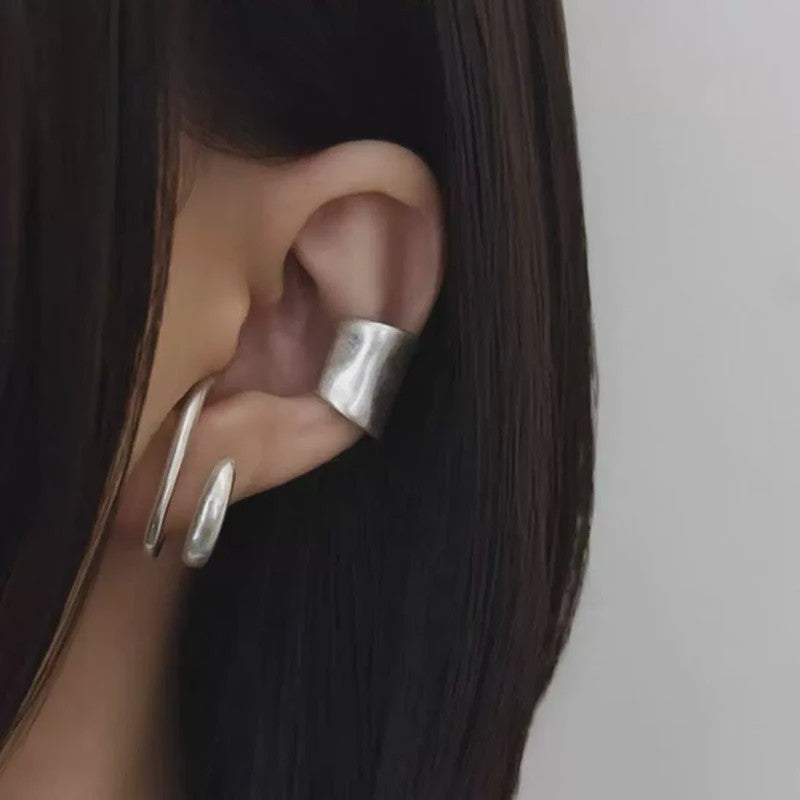 Trendy C-vormige Oorclip Oorbellen - Stijlvolle Earcuff voor Dagelijks Gebruik