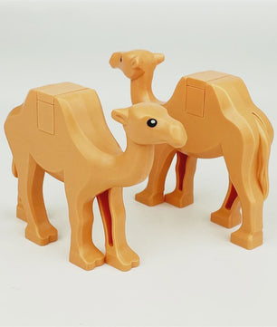 Decoratieve Kameel Figuren Set - Stijlvolle Ornamenten voor Huis en Kantoor