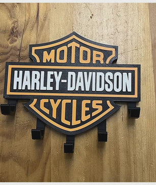 Harley Davidson Sleutelhanger Muurdecoratie met 5 Haken