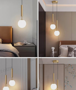 Moderne LED Hanglamp voor Slaapkamer en Nachtkastje - Stijlvolle Binnenverlichting