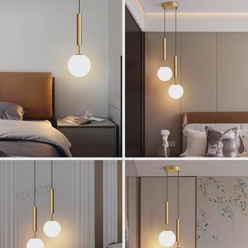 Moderne LED Hanglamp voor Slaapkamer en Nachtkastje - Stijlvolle Binnenverlichting