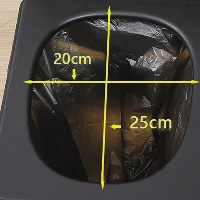 Draagbaar Camping Toilet - Opvouwbaar & Multifunctioneel - Ideaal voor Kamperen, Reizen & Noodgevallen