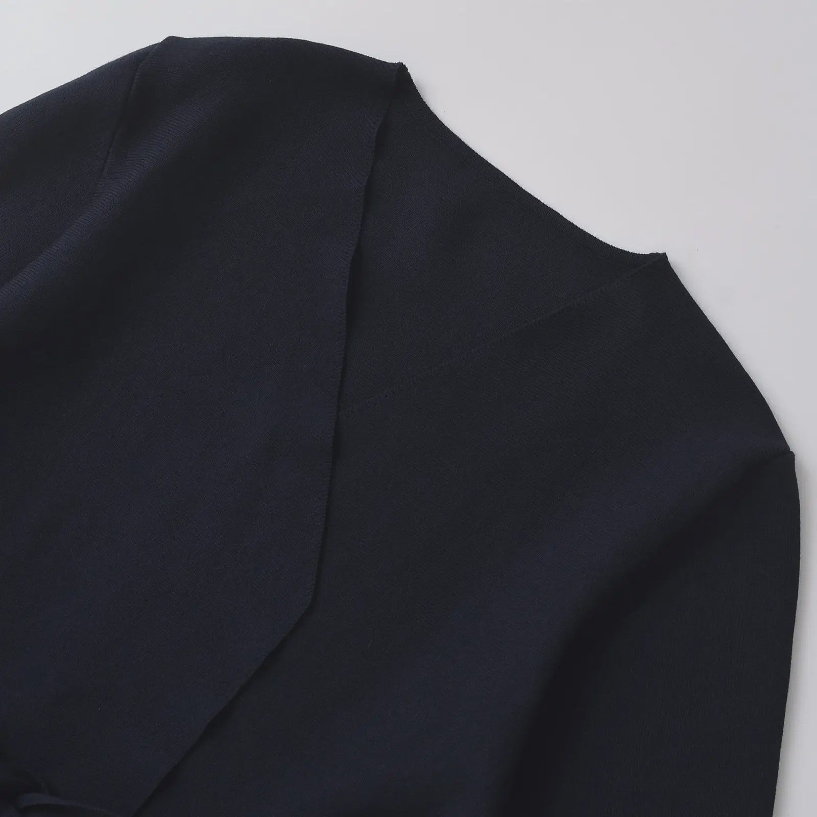 Gebreide Dames Blazer met Schouderpadden en Ceintuur - Retro V-hals