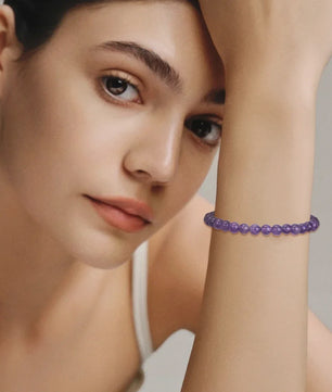 Natuurstenen Armband 6mm Kralen - Unisex Kristal & Edelsteen Armband
