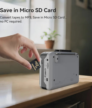 EZCAP234 Cassette naar MP3 Converter: Speel tapes af, neem radio op en luister naar AM/FM