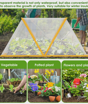 Opvouwbare Kweekkas voor Tuinplanten - Bescherming tegen Insecten, Vogels en Weer