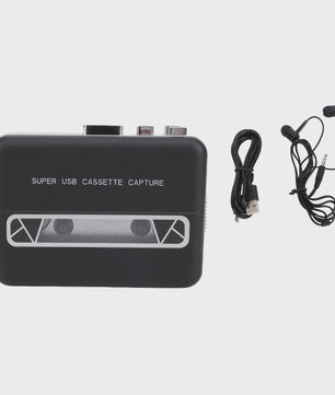 Draagbare Cassette Speler met Ingebouwde Speaker: Converteer Cassettes naar MP3
