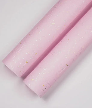 Luxe Geschenkpapier Set - 6 Kleuren met Goud & Zilver Sprinkles - Waterdicht & Ideaal voor Knutselen