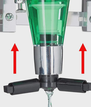 Wandmontage Drankdispenser voor 4 Flessen - Bar Accessoire