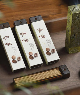 Natuurlijke Geurstokjes Set: Koffie, Groene Thee & Fruitgeuren voor Huiselijke Aroma