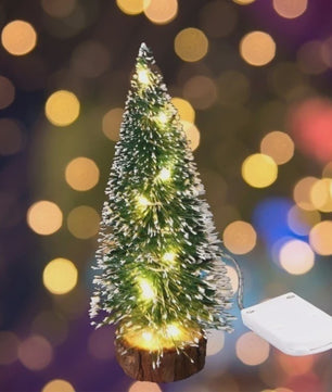 Mini Kerstboom met LED Verlichting - Sfeervolle Tafeldecoratie in 4 Maten