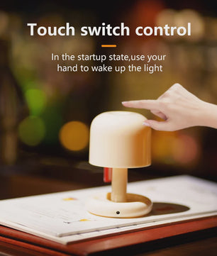 Sfeervolle Mini LED Tafellamp - Oplaadbaar via USB - Sfeerverlichting voor Slaapkamer & Bureau