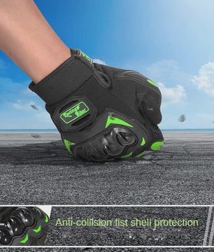 Waterdichte Motorhandschoenen met Touchscreen & Bescherming - Anti-val & Anti-slip