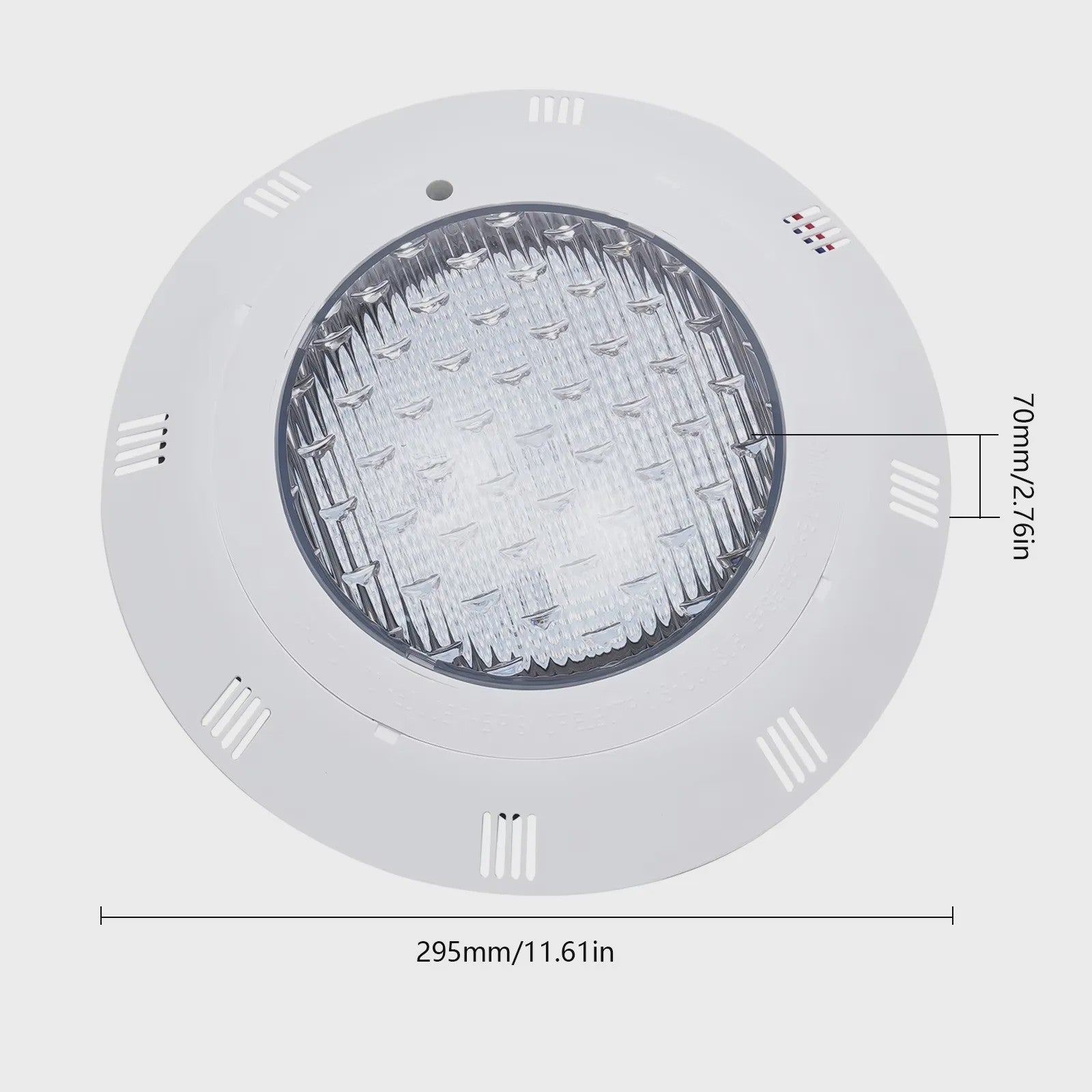 LED Zwembadverlichting RGB 45W 12V - Waterdicht, Kleurrijk & Inclusief Afstandsbediening