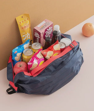 Grote Opvouwbare Shopper Tas - Ideaal voor Reizen en Boodschappen
