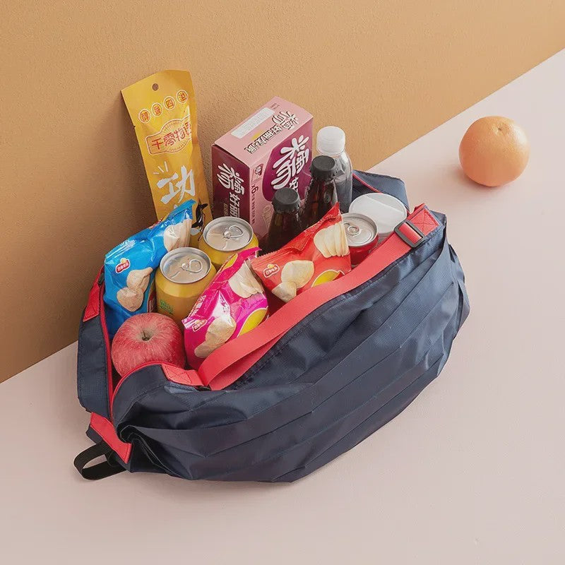 Grote Opvouwbare Shopper Tas - Ideaal voor Reizen en Boodschappen