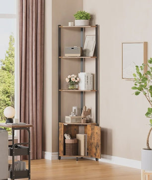 5-Laags Hoek Kast Organizer - Ruimtebesparend en Multifunctioneel