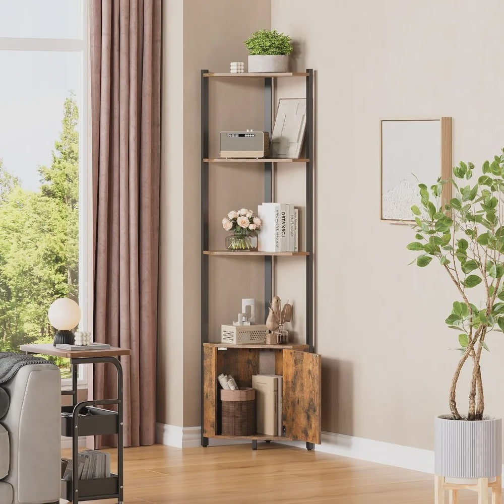 5-Laags Hoek Kast Organizer - Ruimtebesparend en Multifunctioneel
