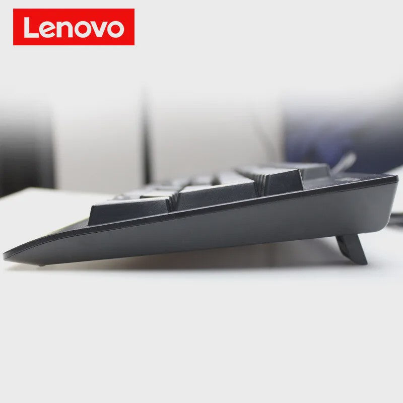 Lenovo PS/2 Bedrade Keyboard en Muis Combo - Waterdicht & Ergonomisch