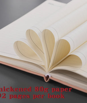 Hardcover A5/A6 Notitieboek met Elastische Band - PU Leer Dagboek