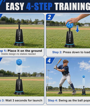 Baseball & Softball Slagtraining Tee: Solo Oefenen Zonder Werper