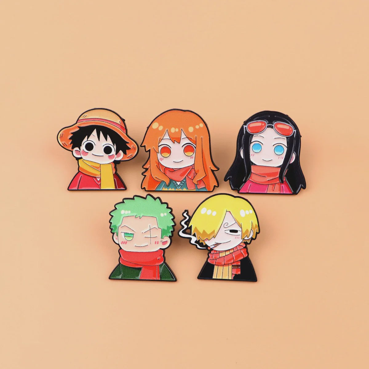 Anime & Manga Emaille Pins Set - Decoratieve Broches voor Rugzak, Kleding & Cadeau