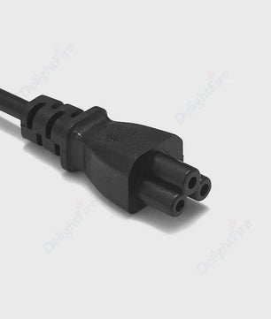 EU Stroomkabel IEC320 C5 - 0.5m, 1.2m of 5m - Voor Laptops, PC's, Monitoren & Meer