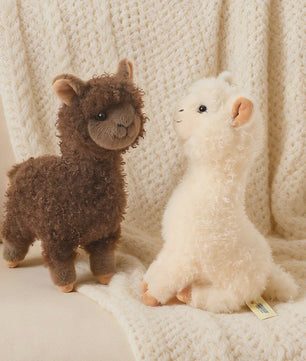 Zachte Pluche Alpaca Knuffel - Schattig Staan Alpacasso Speelgoed voor Kinderen & Meisjes
