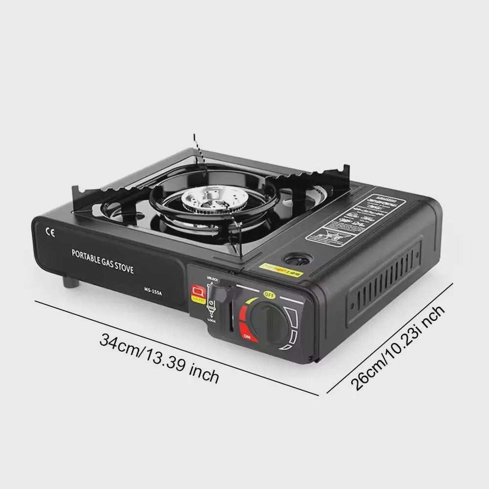 Lichtgewicht Outdoor Houtskool BBQ Grill (1.3kg) - Makkelijk Reinigen, Demontabel, Veilig voor Camping & Buiten Koken