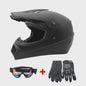 Volledig Gelaats Integraalhelm voor Motocross, ATV & Downhill Fietsen - Inclusief Goggles en Handschoenen