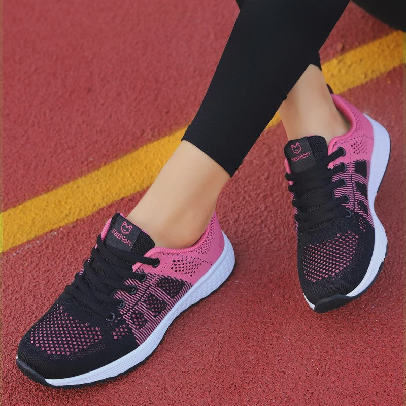 Dames Sportschoenen Platform Sneakers - Ademend Mesh voor Lente/Zomer