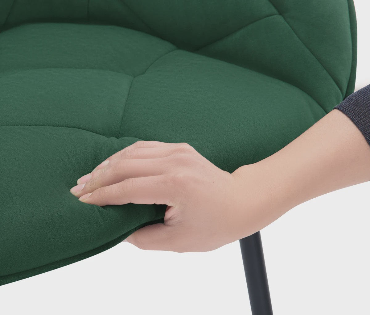 Gestoffeerde Eetkamerstoelen met Armleuningen - Set van 2 - Comfortabel & Stijlvol