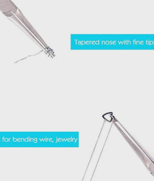 Lange Neus Tang - Precisie Tang voor Reparatie, Hobby & Sieraden Maken